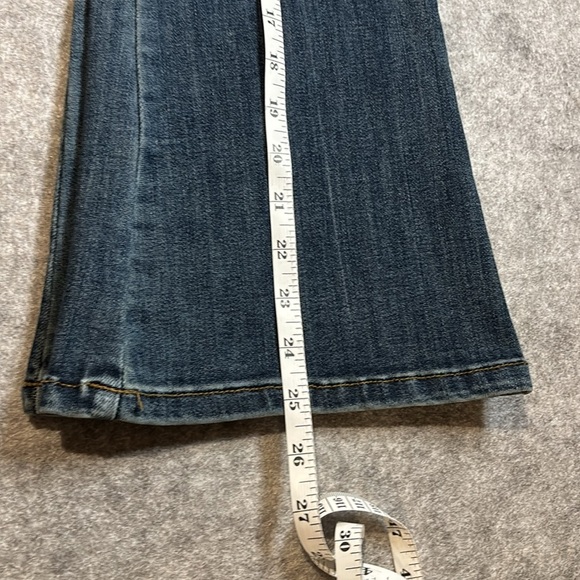 Pilcro Wide Flare Leg Jeans - XXS Small - Denim Medium Color - NWT's - Picture 3 of 14